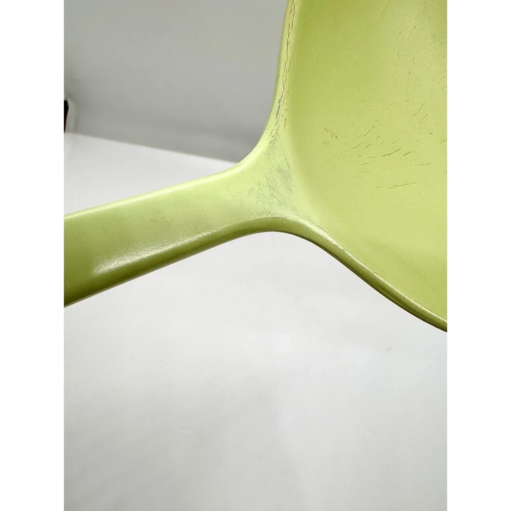 Vintage Melamine Lime Green Soup Ladle Retro MCM Serving Spoon 12.5 Inch 9014